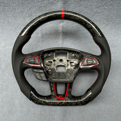 2015-2018 Ford Focus Carbon Fiber Steering Wheel