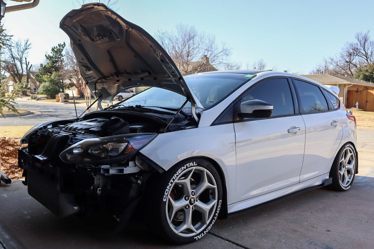 MK3 Focus Hood Struts - Fits 2013-2018 Focus SE/ST/RS