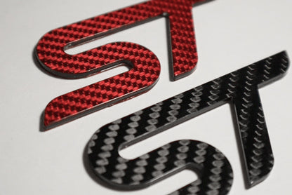 Carbon Fiber ST Rear Badge Replacement